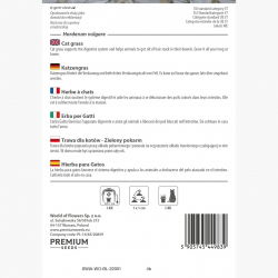 Trawa dla kotów – pokarm ułatwiający trawienie