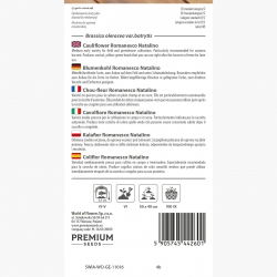 Kalafior o róży zielonej Romanesco natalino - 270 nasion