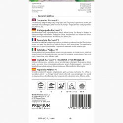 Ogórek Partner F1 – nasiona otoczkowane - 50 nasion