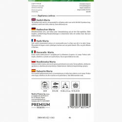 Rzodkiewka Warta - półdługa - 850 nasion
