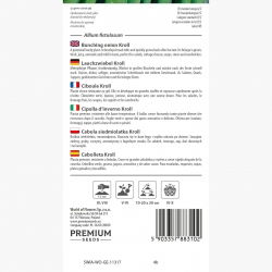 Cebula siedmiolatka Kroll - zielony, soczysty i łagodny szczypior - 125 nasion