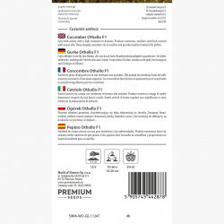 Ogórek Othello F1 - gruntowy, bardzo wczesny