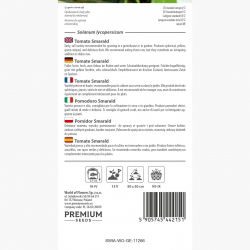 Pomidor Smarald - mięsisty, zielony, typu zebra - HIT!