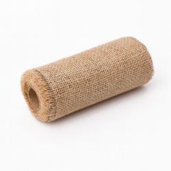 Wstążka jutowa - naturalna - 20 cm x 5 m