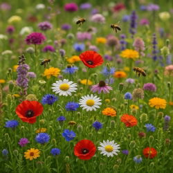 Mieszanka dzikich roślin przyjazna pszczołom - 100 g