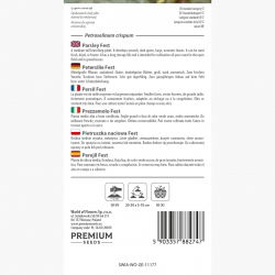 Pietruszka naciowa Fest - 1200 nasion