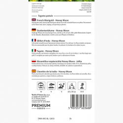 Aksamitka rozpierzchła Honey Moon - żółta