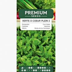 Roszponka warzywna Verte a coeur plein