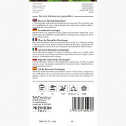 Kapusta brukselska Groninger - 640 nasion