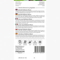 Kalarepa Delikates Blauer - 520 nasion