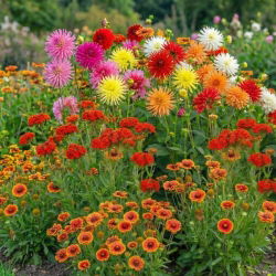 Kwiecista Harmonia - zestaw 3 odmian nasion kwiatów