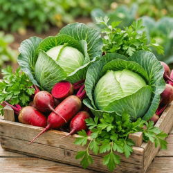 Warzywa do uprawy współrzędnej - Zestaw 7 - 3 gatunki nasion