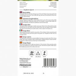 Sorgo czarne - 60 nasion