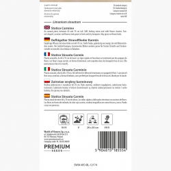 Zatrwian wrębny - karminowy - 105 nasion