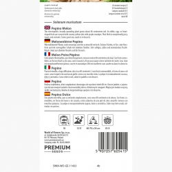 Pepino, miechunka melonowa - 10 nasion