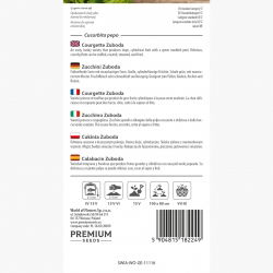 Cukinia Zuboda - odmiana wczesna - 16 nasion