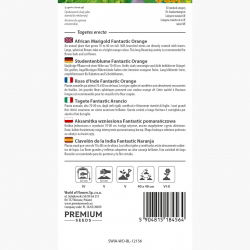 Aksamitka wzniesiona Fantastic - pomarańczowa