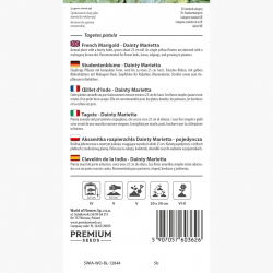 Aksamitka rozpierzchła pojedyncza Dainty Marietta