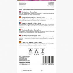 Nasturcja większa Whirly Bird Cherry Rose