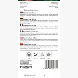 Pomidor Cuor di Bue typ Bawole Serce - gruntowy, wysoki