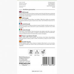 Koper ogrodowy Kozak - bardzo aromatyczny - 2800 nasion