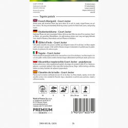 Aksamitka rozpierzchła pojedyncza Court Jester