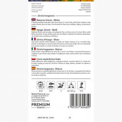 Cynia wąskolistna biała