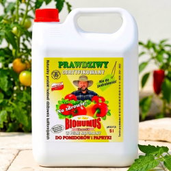 Biohumus Extra do pomidorów i papryki - najlepszy nawóz naturalny - 5 litrów