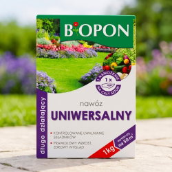 Długo działający nawóz uniwersalny - do stosowania co 4 miesiące - Biopon - 1 kg