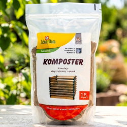Komposter - wzbogaca kompost i niweluje nieprzyjemny zapach - Zielony Dom - 1,5 kg