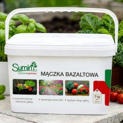 Mączka bazaltowa pylista - łatwy w użyciu i super skuteczny nawóz naturalny - Sumin - 3 kg