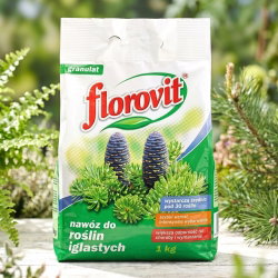 Nawóz do iglaków - zwiększona odporność na mróz i choroby - Florovit - 1 kg