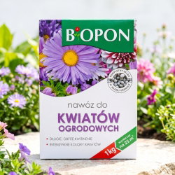 Nawóz do wszystkich kwiatów ogrodowych - Biopon - 1 kg
