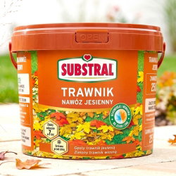 Nawóz do trawnika - jesienny - przygotowanie trawnika do zimy - Substral - 5 kg