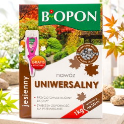 Nawóz jesienny uniwersalny do roślin ogrodowych - Biopon - 1 kg