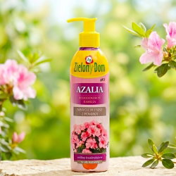 Nawóz do roślin kwaśnolubnych - azalii, rododendronów, kamelii - w butelce z pompką - Zielony Dom - 300 ml