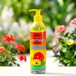 Nawóz do roślin kwitnących w butelce z pompką  - Zielony Dom - 300 ml