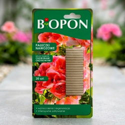 Pałeczki nawozowe do roślin osłabionych chorobami grzybowymi - Biopon - 20 szt.