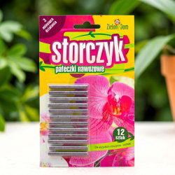Pałeczki nawozowe do storczyków - orchidei - aż 3 miesiące działania!