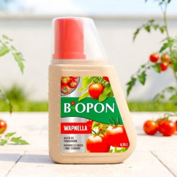 Wapnella - Wapń do pomidorów, papryki, ogórków - na gnicie pędów i pękanie owoców - Biopon - 250 ml