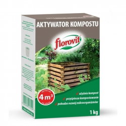 Aktywator kompostu - przyśpiesza kompostowanie i świetnie użyźnia - Florovit - 1 kg