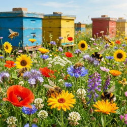 Bee Friendly - mieszanka roślin miododajnych - 1 kg