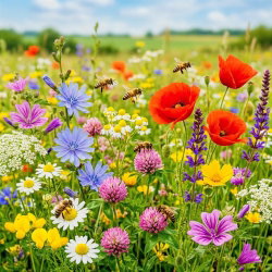 Mieszanka roślin dziko rosnących jednorocznych i wieloletnich - duża paczka - 100 g