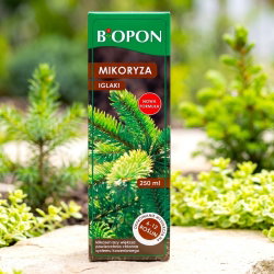 Mikoryza do iglaków - starcza na 5-12 roślin - BIOPON - 250 ml