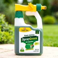 Nawóz dolistny do trawników - gotowa do użycia konewka - Zielony Dom - 950 ml