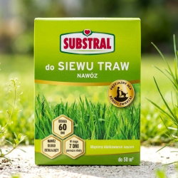 Nawóz długo działający do dosiewek traw - 60 dni - efekt w 7 dni - Substral - 1 kg