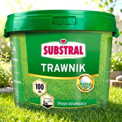 Nawóz długo działający do trawnika - 100 dni - Substral - 15 kg
