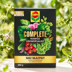Nawóz długodziałający uniwersalny do roślin w domu i na balkonie - Compo Complete - 850 g