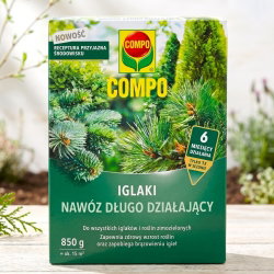 Nawóz długodziałający do iglaków - Compo - 850 g