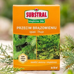 Nawóz interwencyjny przeciwko brązowieniu igieł - Substral - 1 kg